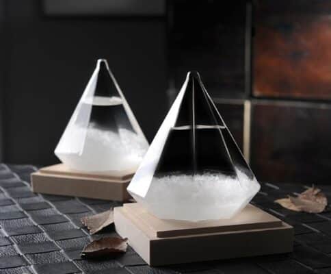 Diamond Shape Storm Glass
