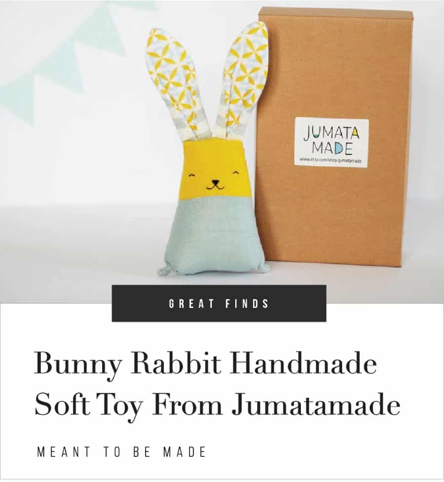 Bunny Rabbit Handmade Soft Toy From Jumatamade