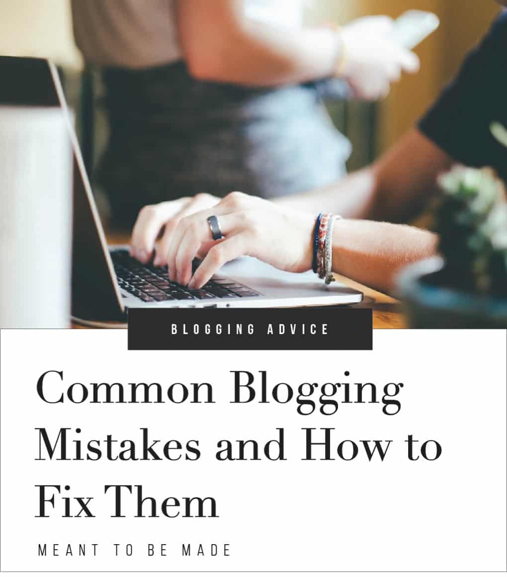 Common Blogging Mistakes and How to Fix Them