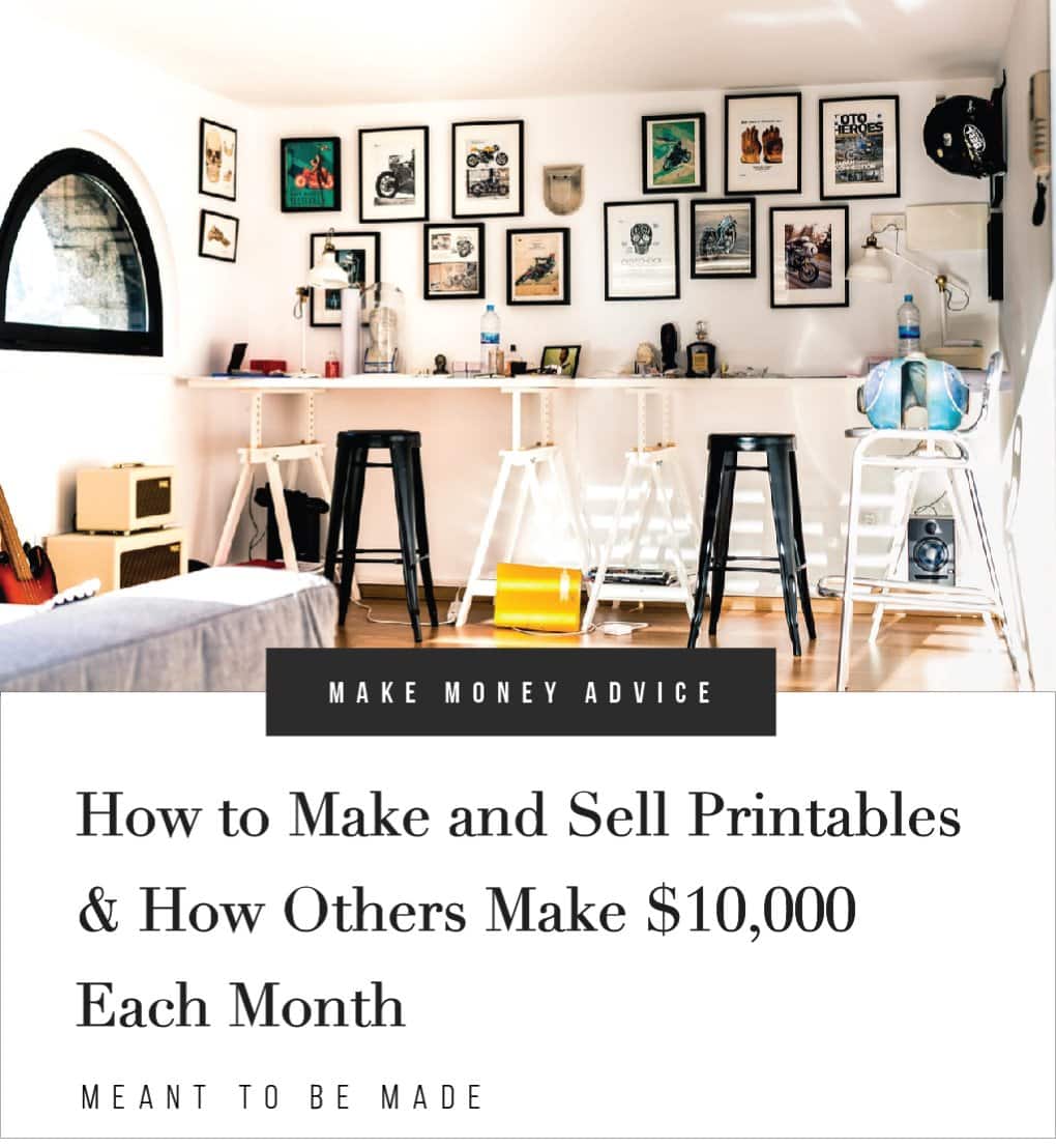 How to Make and Sell Printables & How Others Make $10,000 Each Month