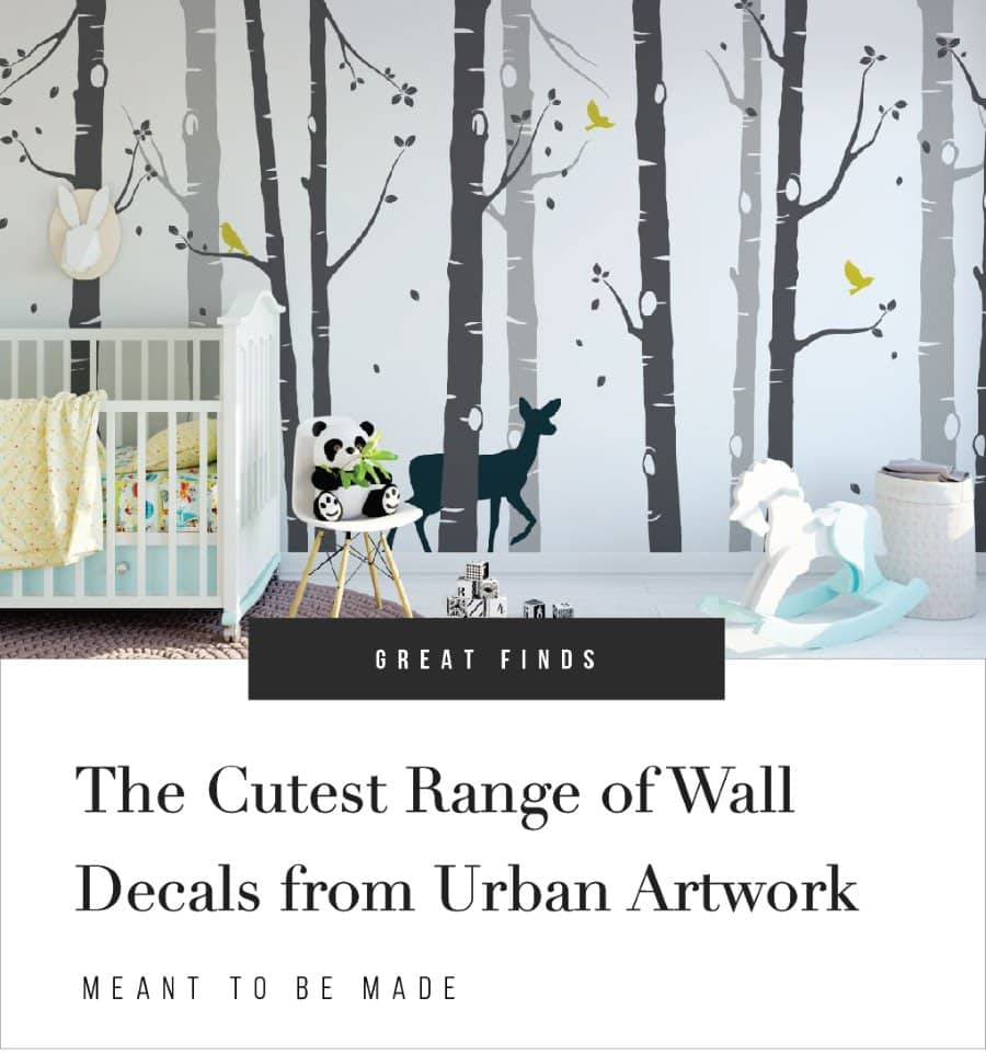 The Cutest Range of Wall Decals from Urban Artwork