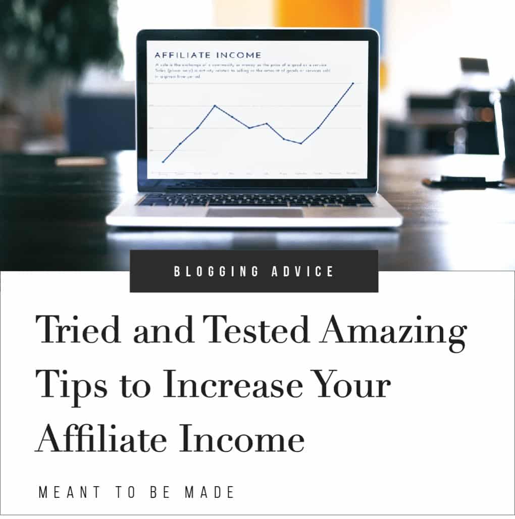 Tried and Tested Amazing Tips to Increase Your Affiliate Income