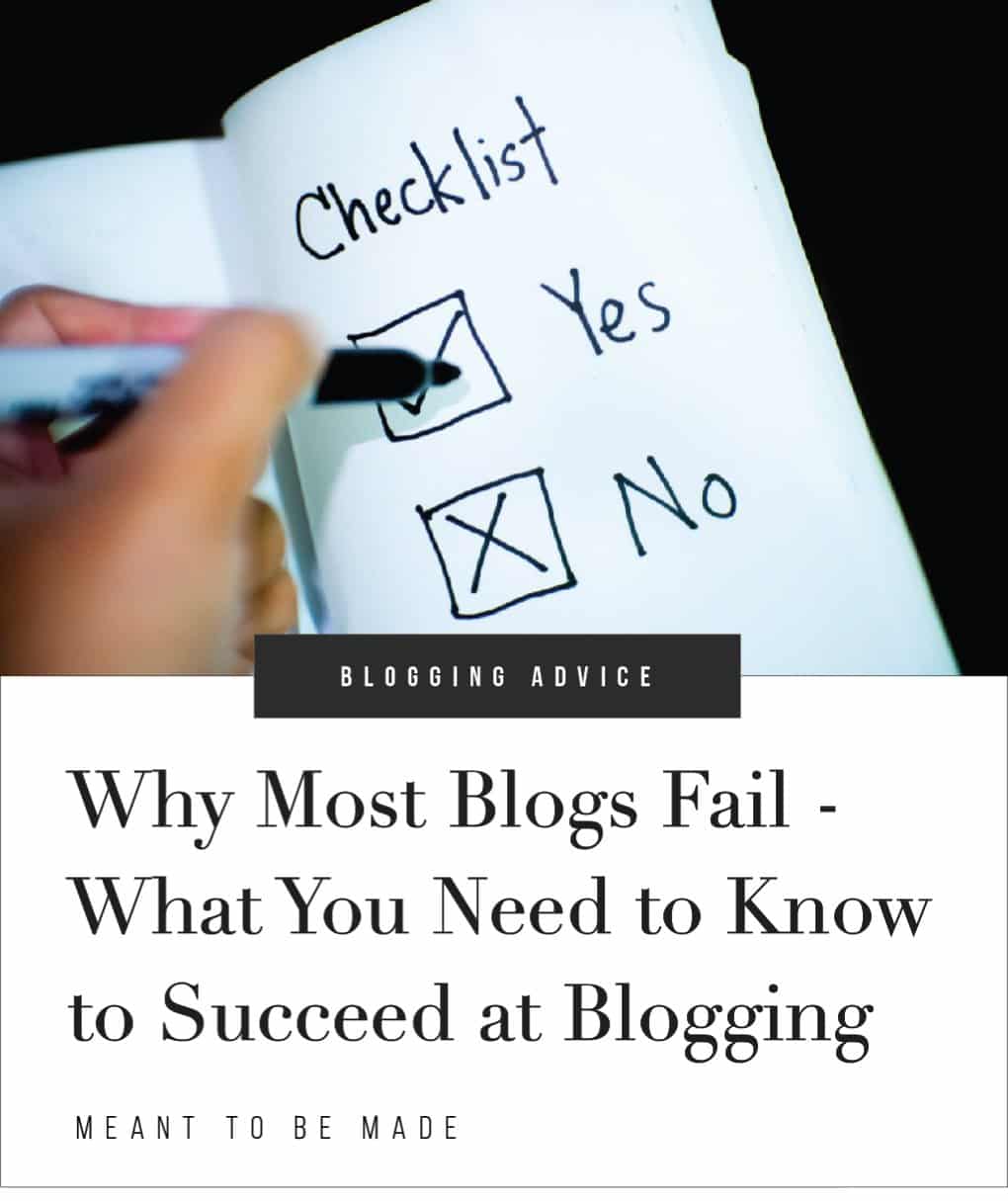 Why Most Blogs Fail - What You Need to Know to Succeed at Blogging