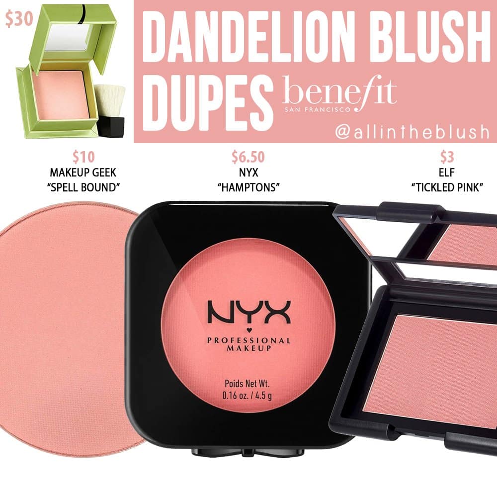 Benefit-Dandelion-Blush-Dupe