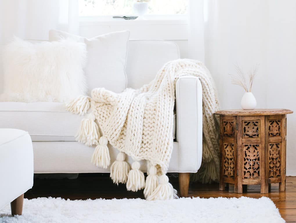 How-to-make-a-chunky-knit-blanket