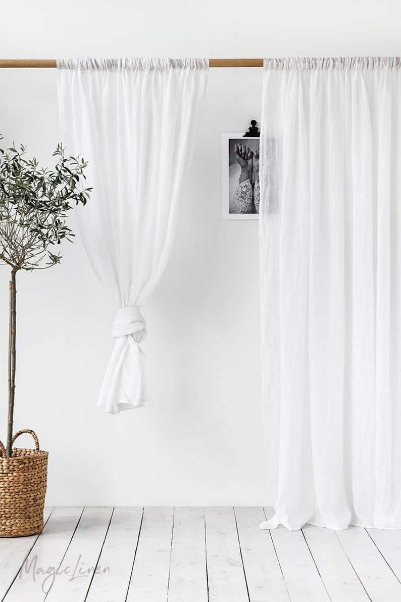 Sheer-Linen-Farmhouse-Curtain-Drapes